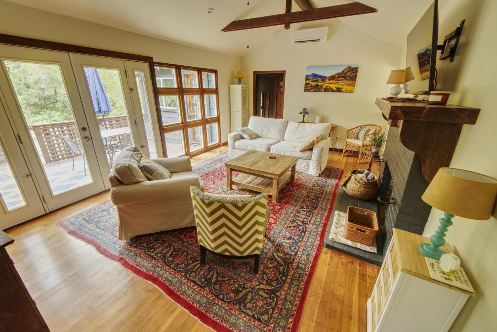 Rivers Breeze Relaxing Riverside Cabin With Private Suite Kayaks Healdsburg Exterior foto